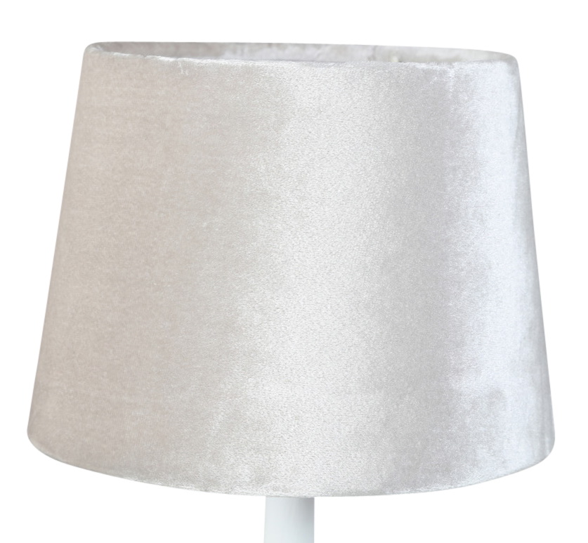 Velvet lampsk�rm 20 cm - Beige