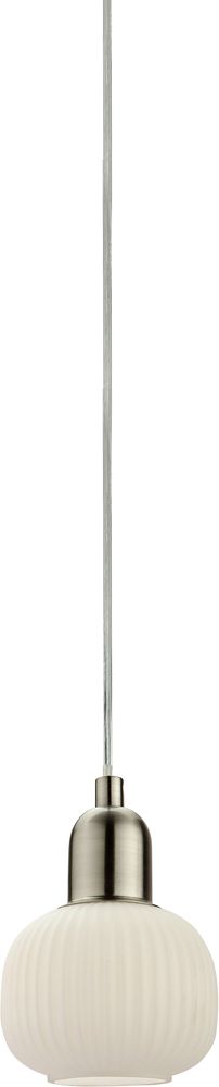 Elin raamlamp - Staal/wit