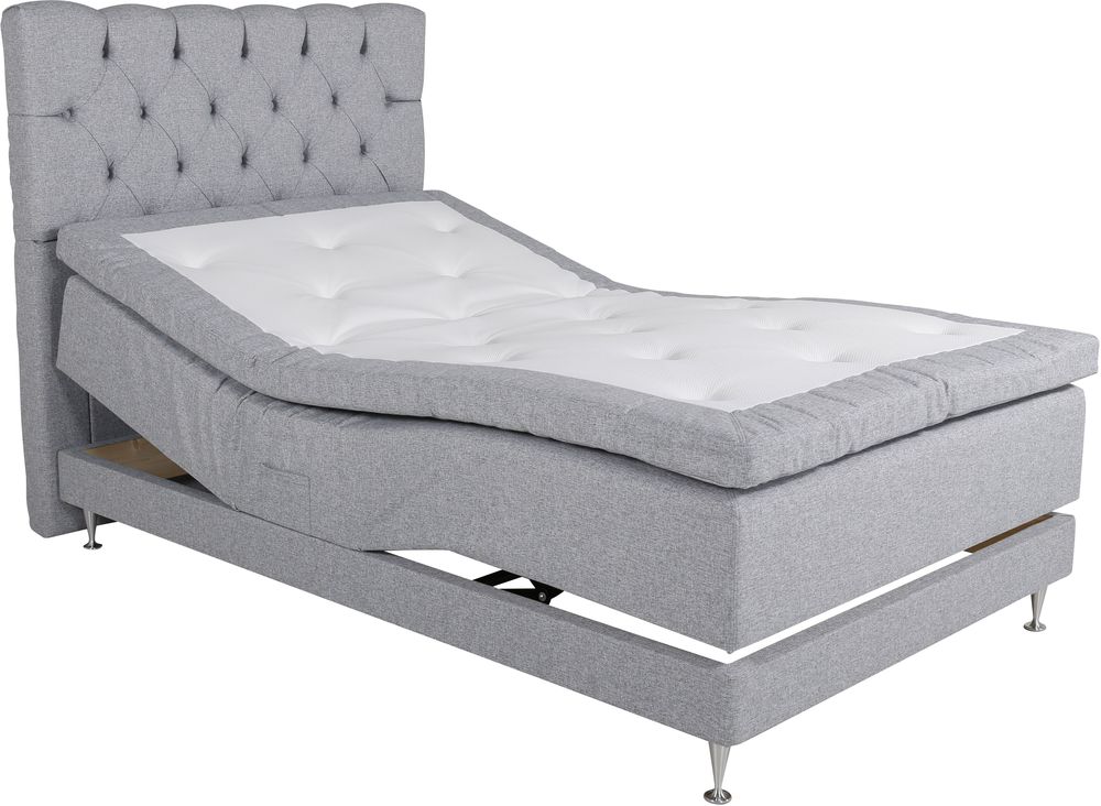 Mölndal ställbar kontinentalsäng 120 cm inkl gavel Särna - Valfri färg Mölndal ställbar kontinentalsäng 120 cm inkl gavel Särna - Valfri färg