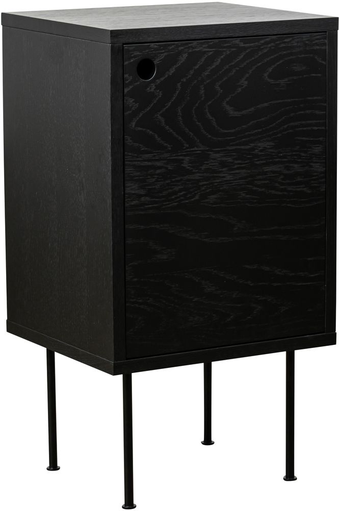 Volume sängbord i svartbetsad ek Volume sängbord i svartbetsad ek