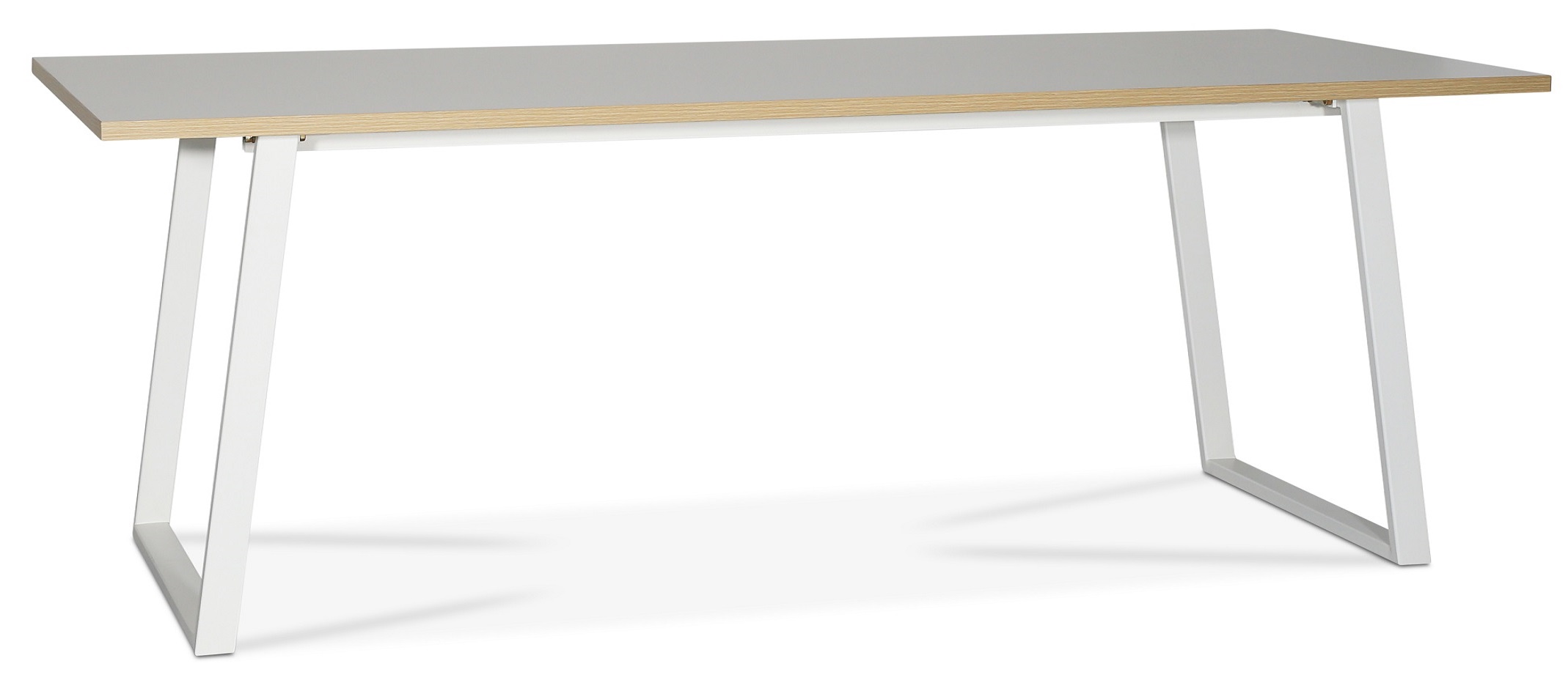 Edge eettafel 240x90 cm - Wit Hogedruklaminaat (HPL)