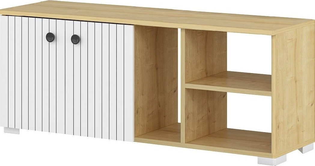 Sarandon schoenenkast - Wit/saffier Sarandon schoenenkast - Wit/saffier