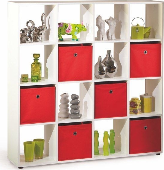 Melany boekenkast 16 - Wit