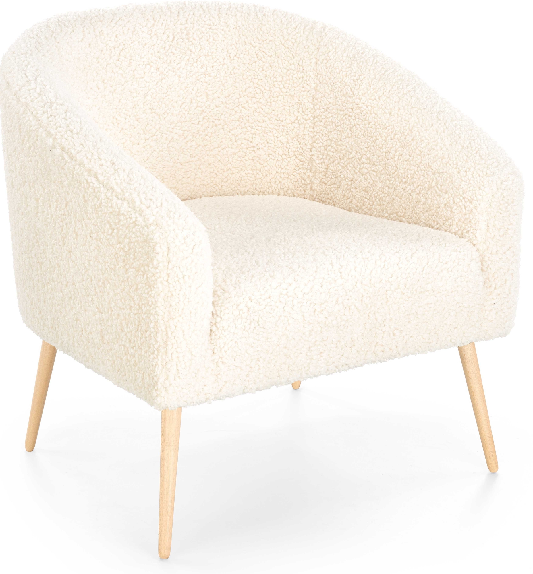 Bandera fauteuil - Cr�mewit/hout