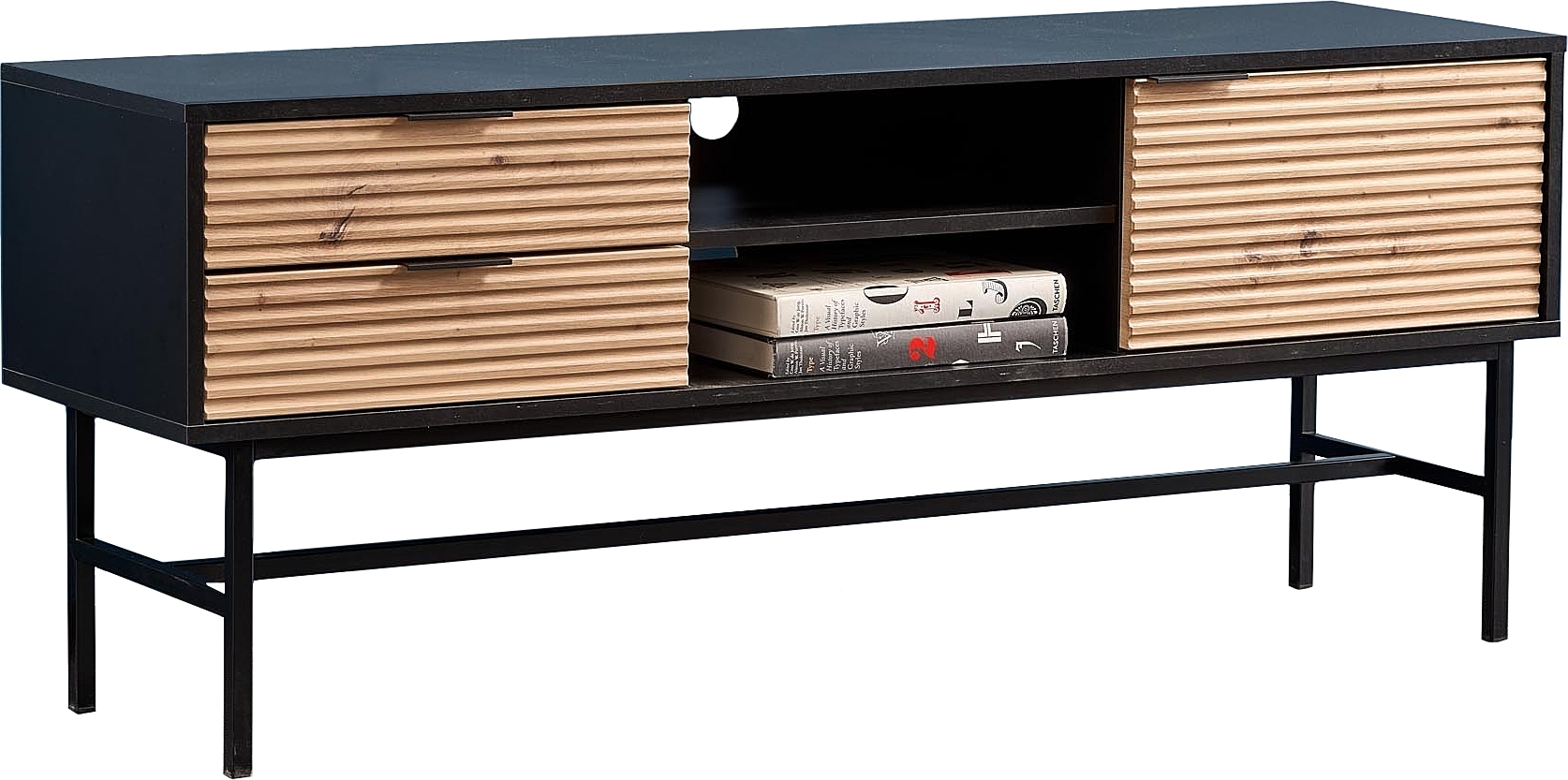 Laguna mediabank - Artisan eiken/zwart