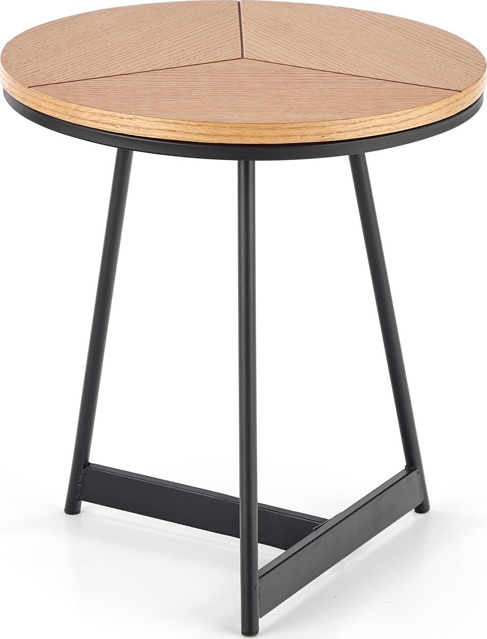 Polos salontafel �45 cm - Eiken/zwart
