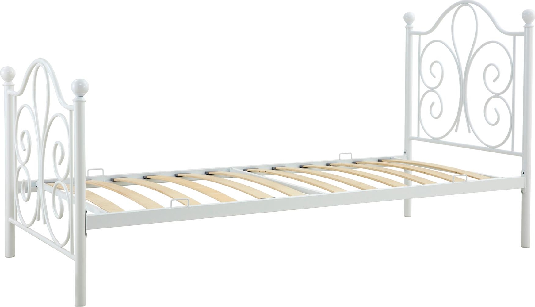 Topsy wit bedframe 200x90 cm