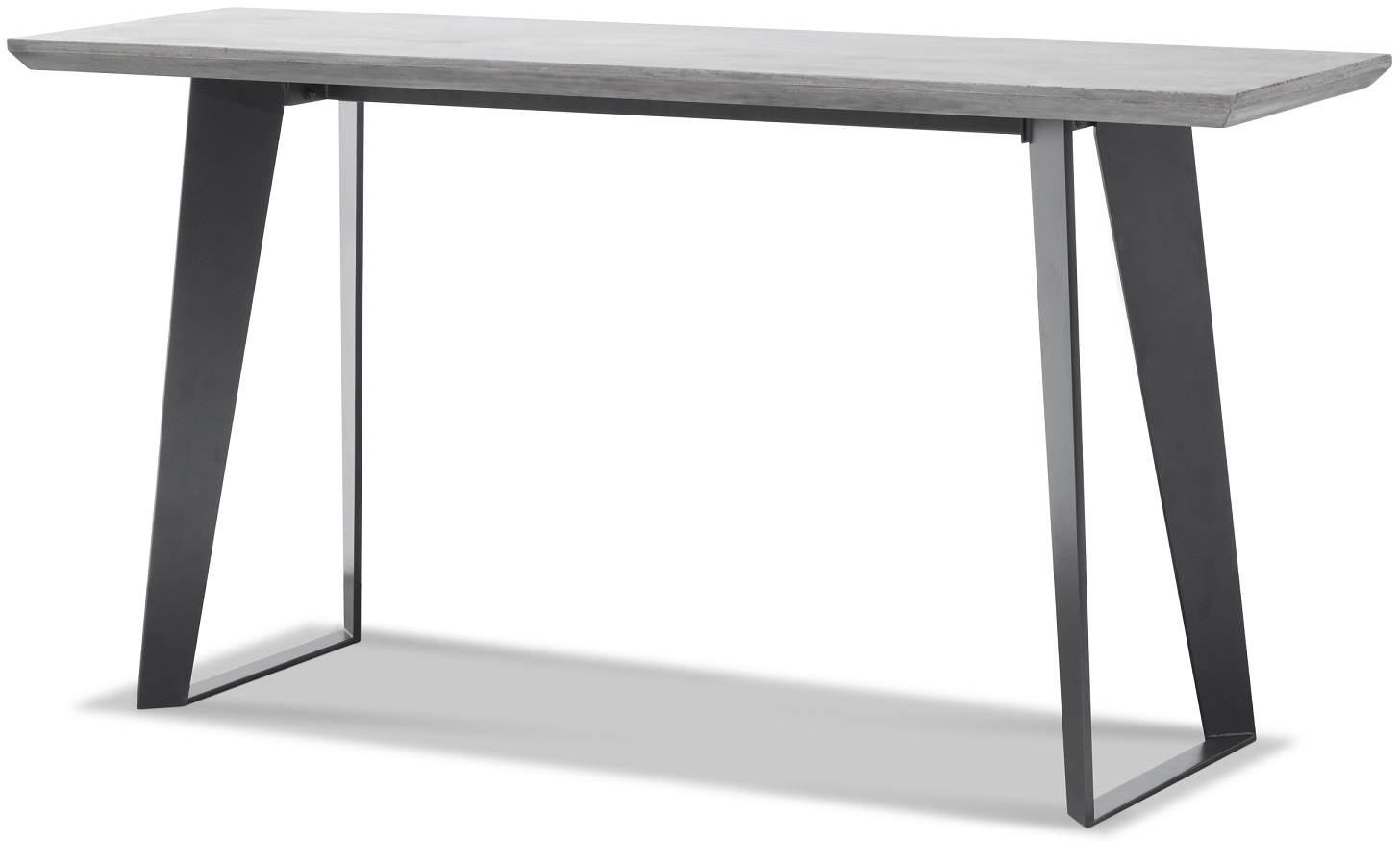 Ghost consoletafel 150 cm met betonnen blad