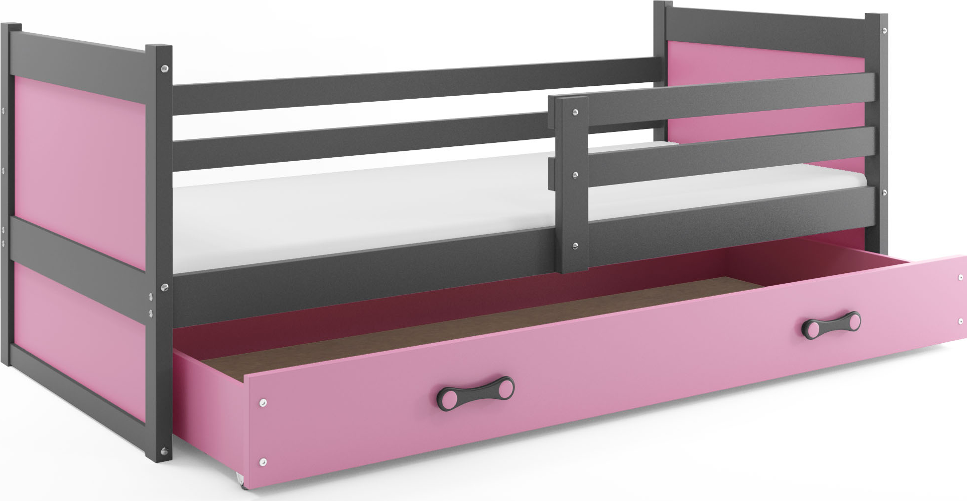 �rhus juniorbed met opbergdoos - Elke kleur en maat