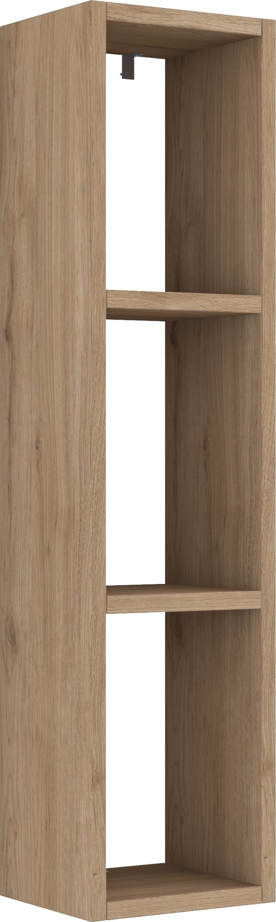 Edith wandplank - Licht walnoot