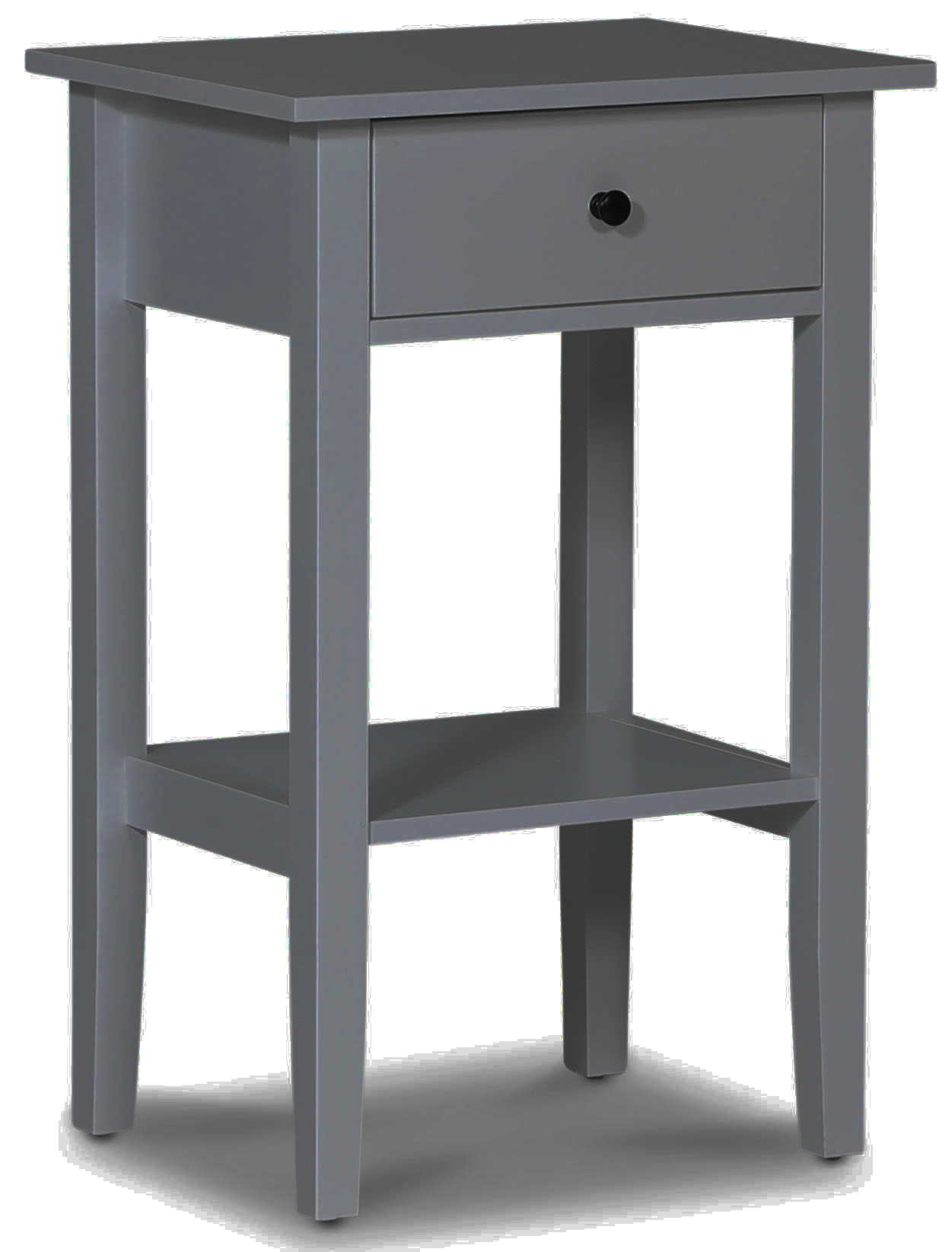 Kate grijs nachtkastje met lade