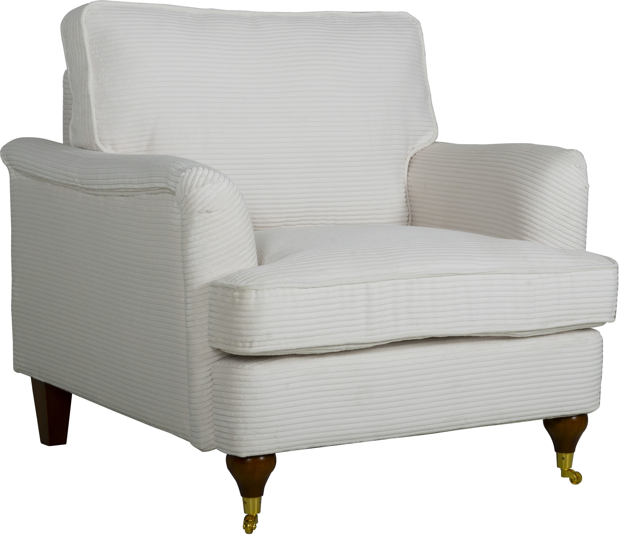 Howard Watford Deluxe fauteuil - Beige corduroy + Textielverzorging voor meubels