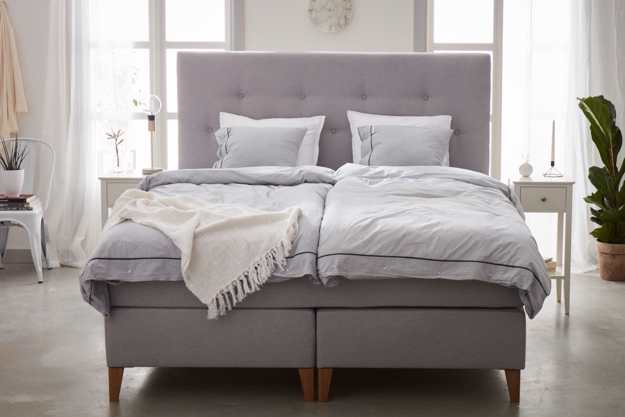 Aspen compleet beddenpakket continentaal bed met Pocket systeem Aspen compleet beddenpakket continentaal bed met Pocket systeem