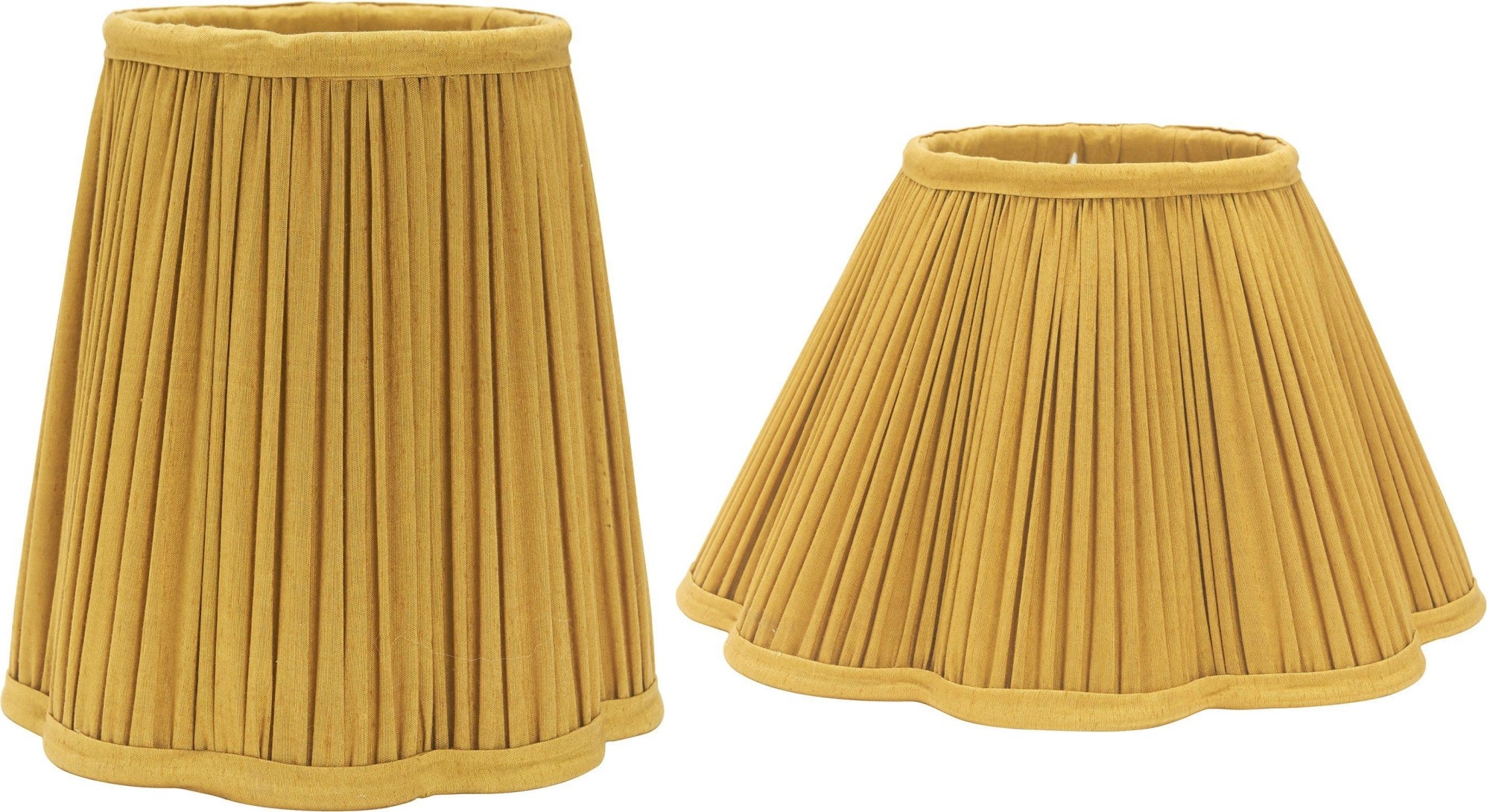 Riet Top Ring Schaduw - Mosterdgeel