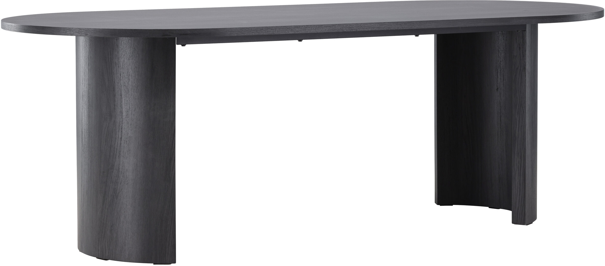 Grundsund matbord 220 x 100 cm - Svart