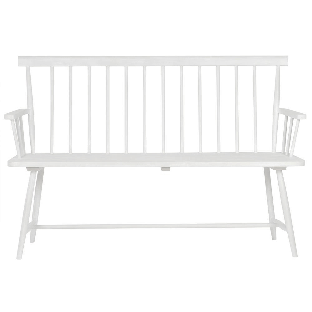 Karl rieten bank - Wit