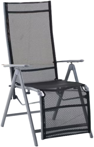 Positionsstol med fotst�d - 2-pack