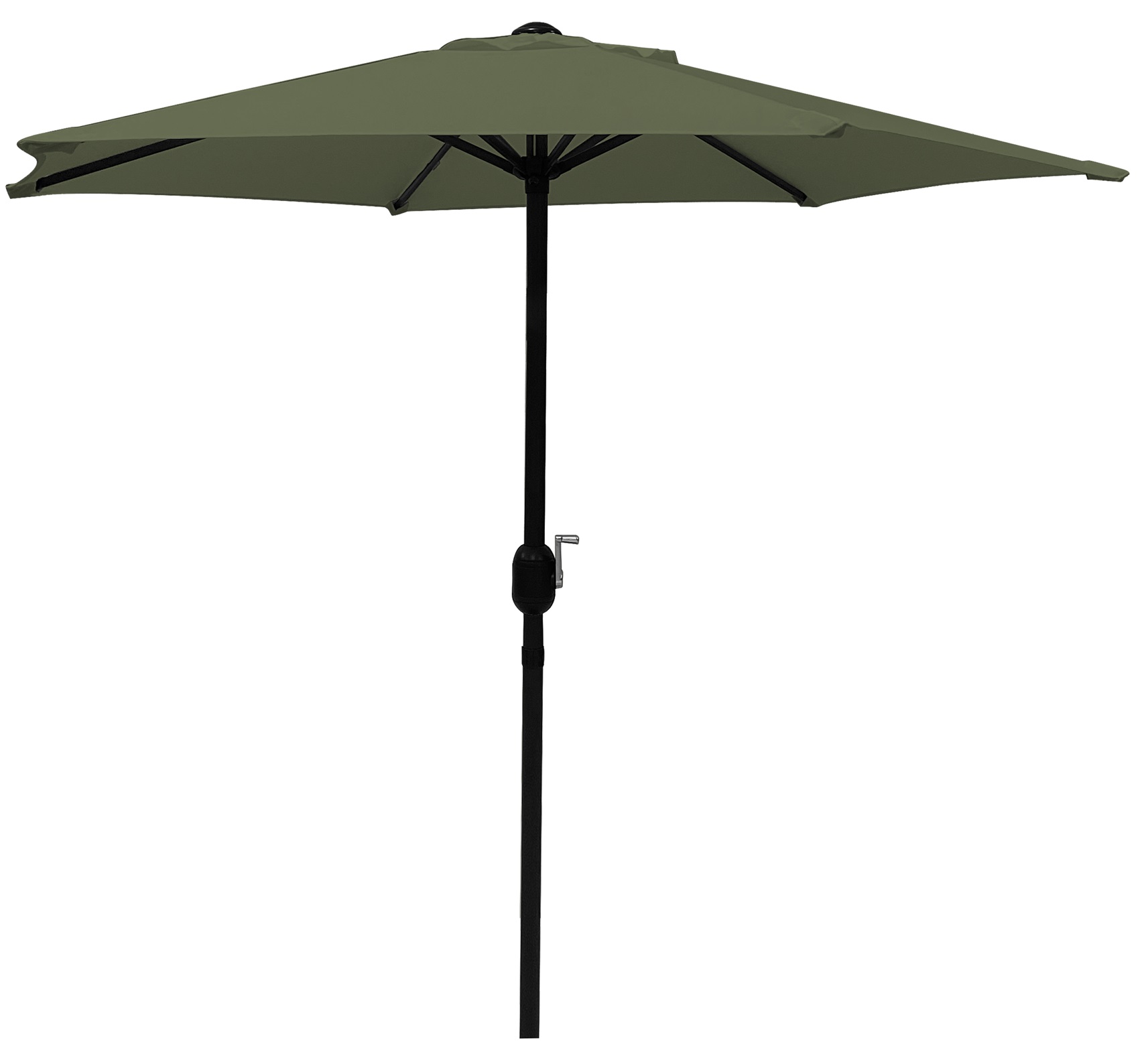 Parasoll m�rkgr�n 300 cm - Fj�llbacka + Textilskydd f�r utem�bler