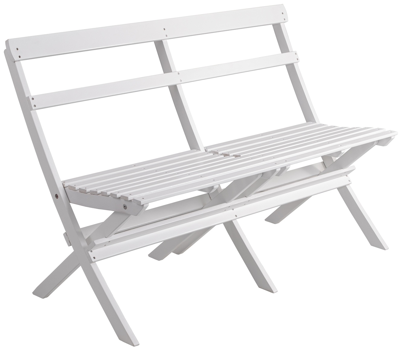 Björkö utesoffa | trädgårdsbänk - Vit Björkö utesoffa | trädgårdsbänk - Vit