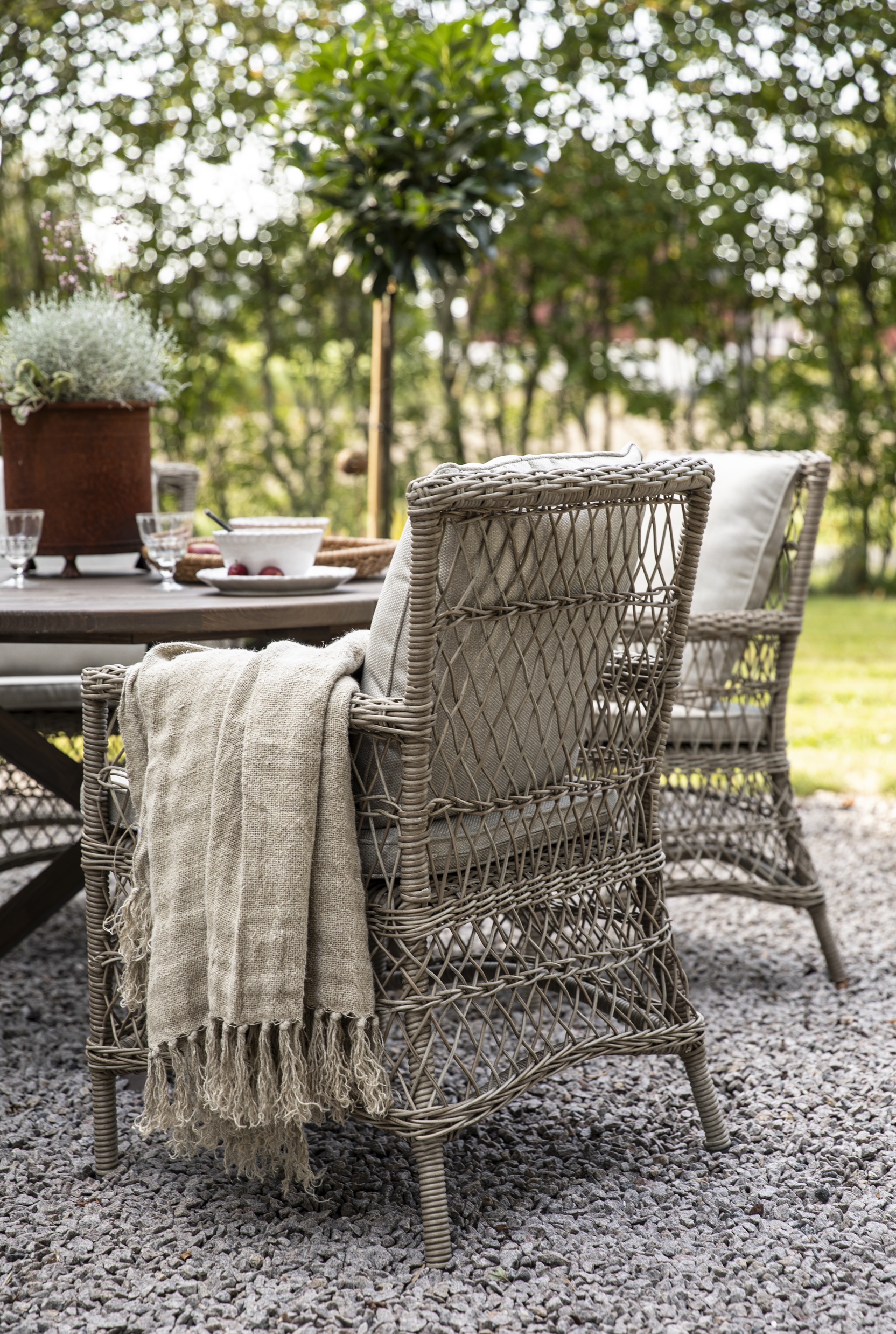 Utefåtölj i rotting - Provence Utefåtölj i rotting - Provence