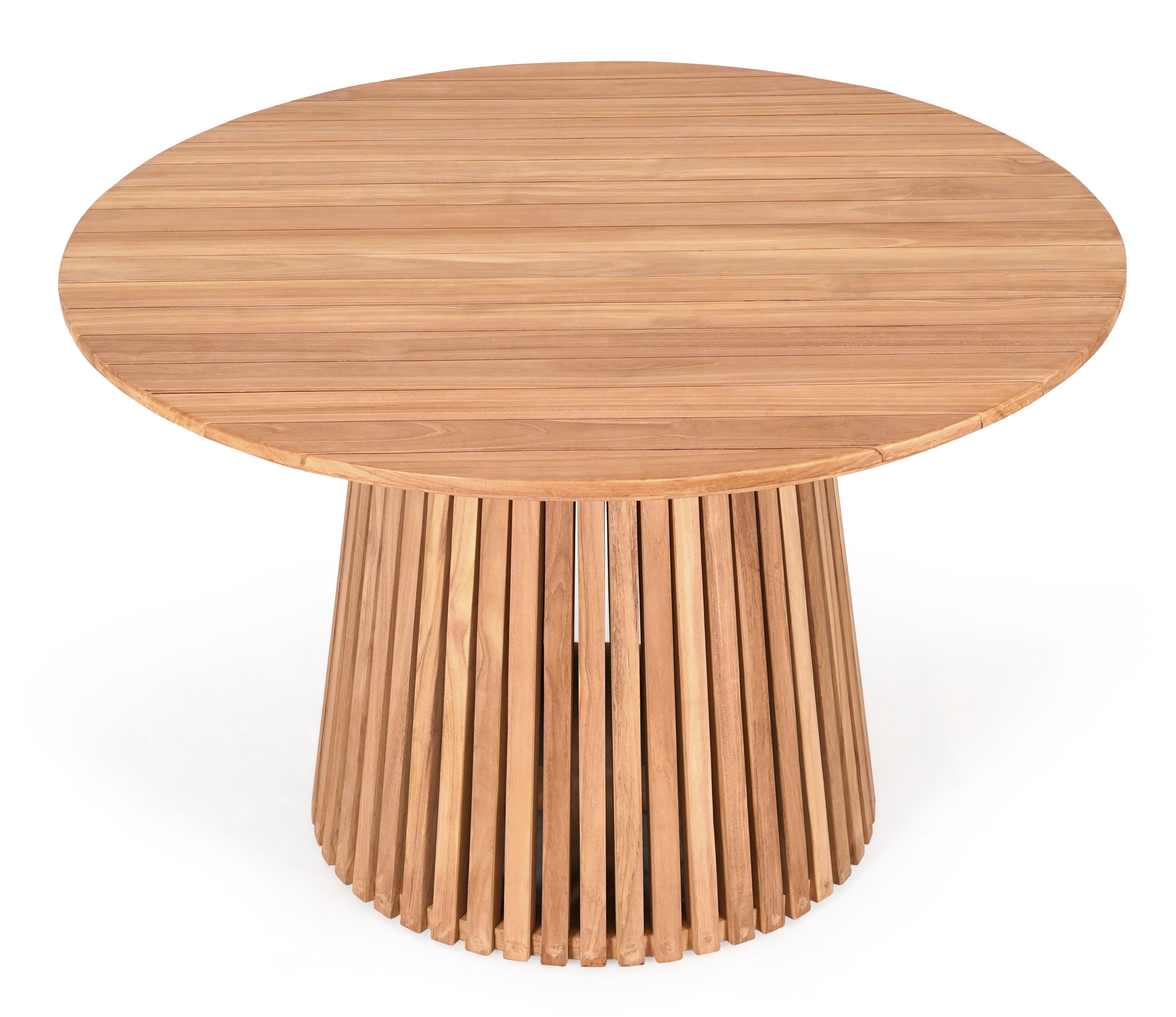 Teakbord Ø120 cm - Saltö + Träolja för möbler Teakbord Ø120 cm - Saltö + Träolja för möbler