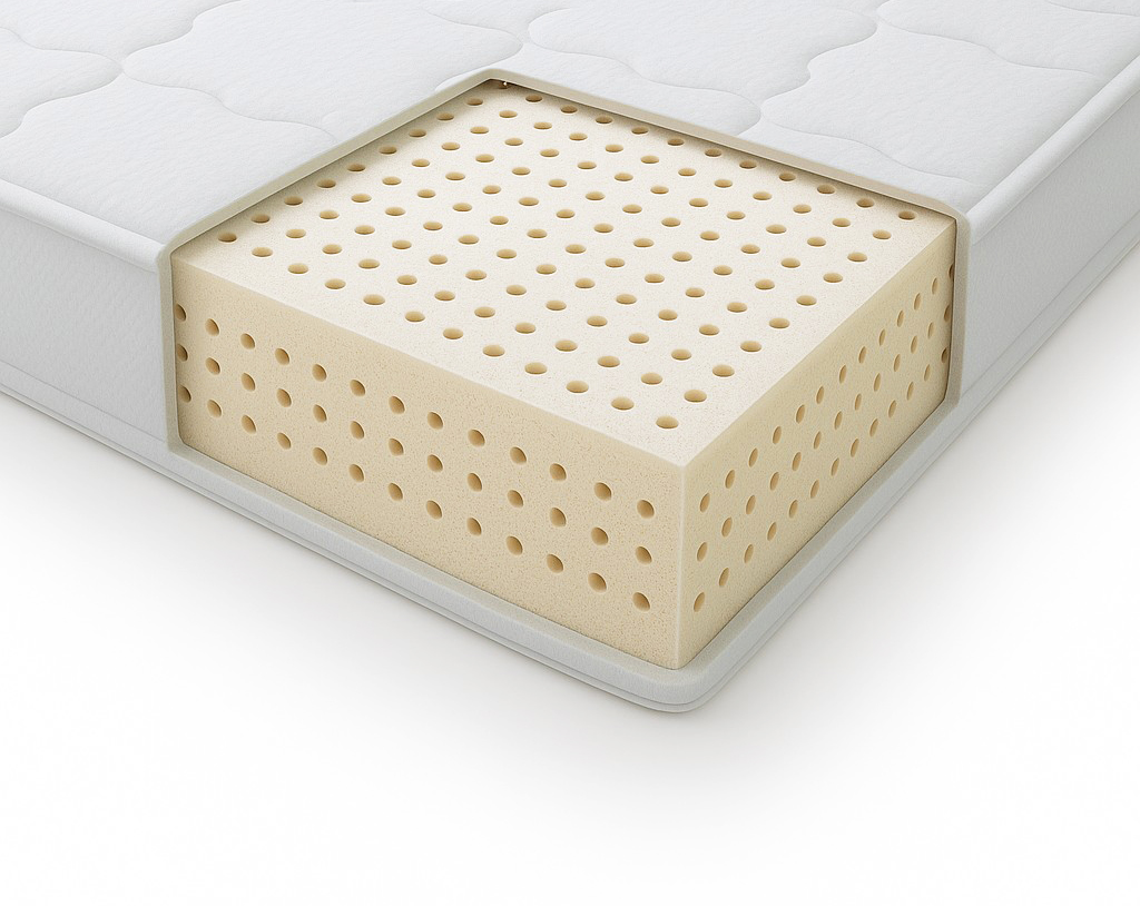 Bäddmadrass 180x200 cm Latex Talalay + Textilrengöring för möbler Bäddmadrass 180x200 cm Latex Talalay + Textilrengöring för möbler