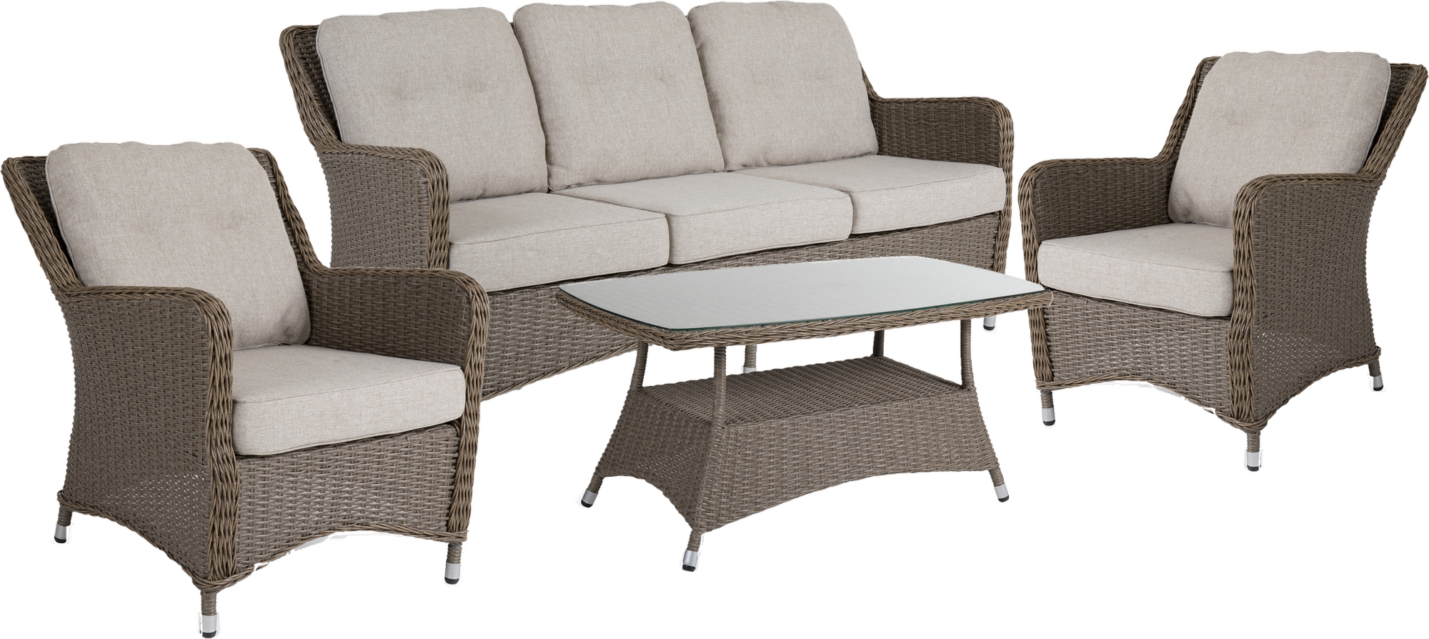 Utegrupp i 4 delar | Naturfrgad konstrotting