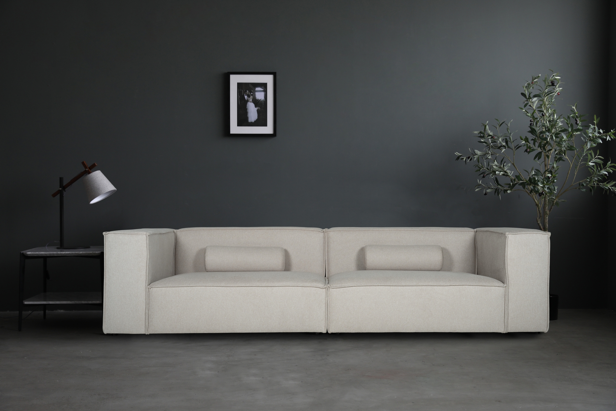 Madison soffa 4-sits XL 300 cm bred - Beige