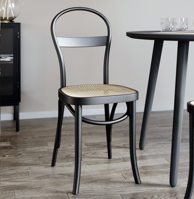 Stol i bjtr med rotting sits