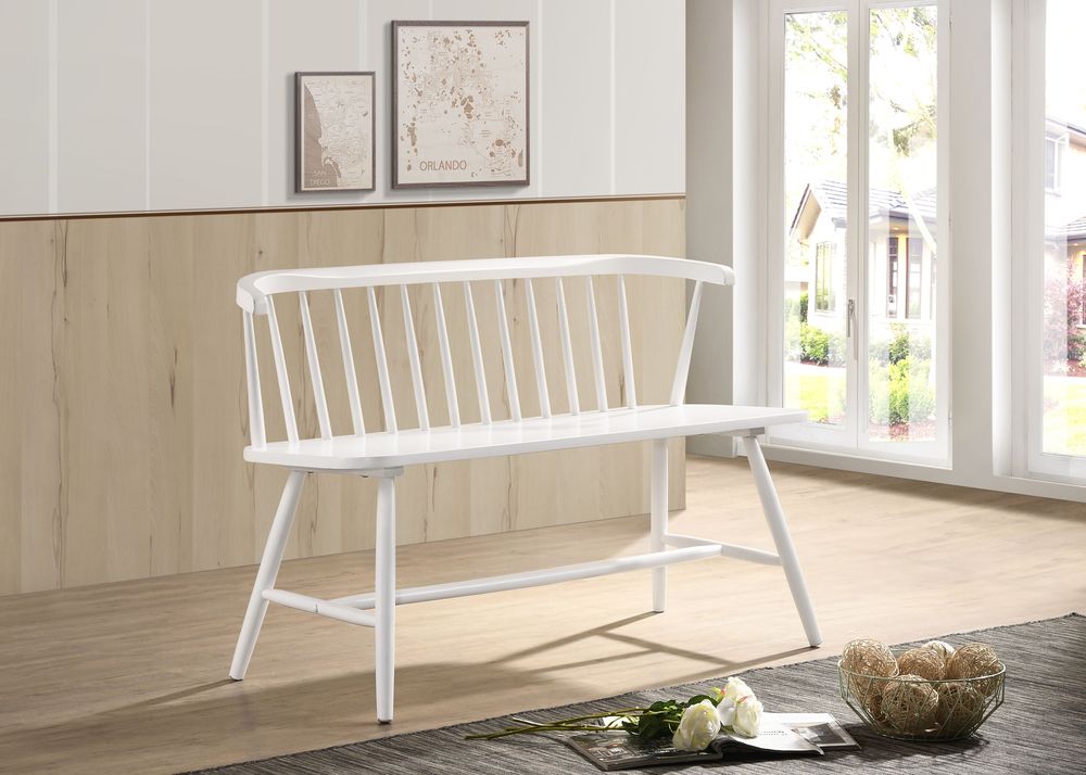 Pinnsoffa kökssoffa vit - Fårö Pinnsoffa kökssoffa vit - Fårö