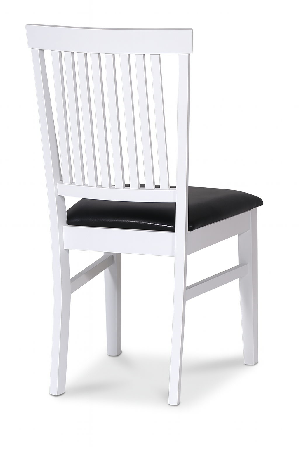 Matstol med svart pu sits - Fr + Flckborttagare fr mbler