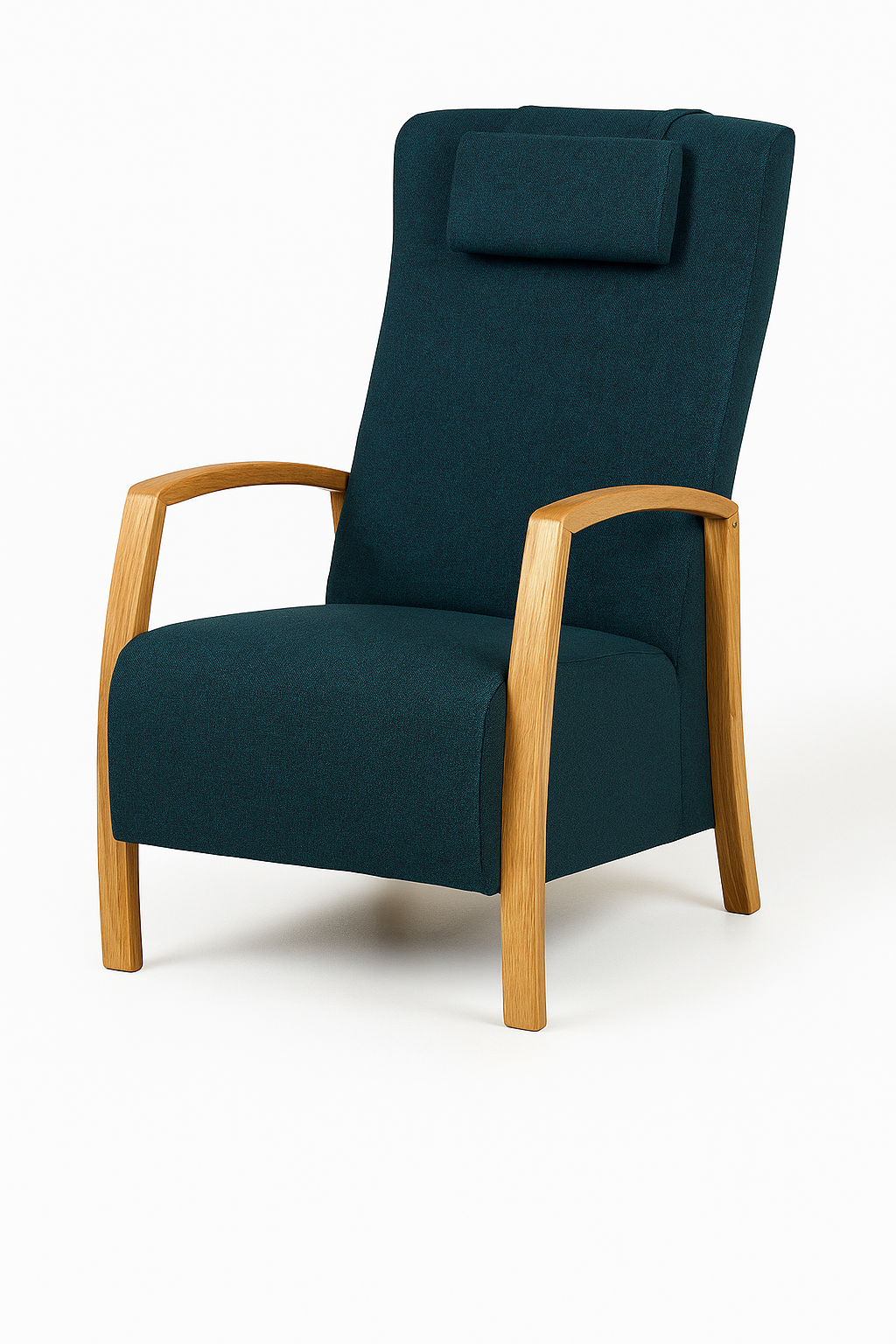 F�t�lj i m�rkbl�tt tyg med armst�d i ek - Zack