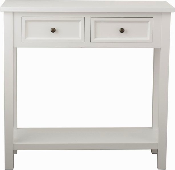 Holmby antikvitt konsolbord 80 x 78 cm