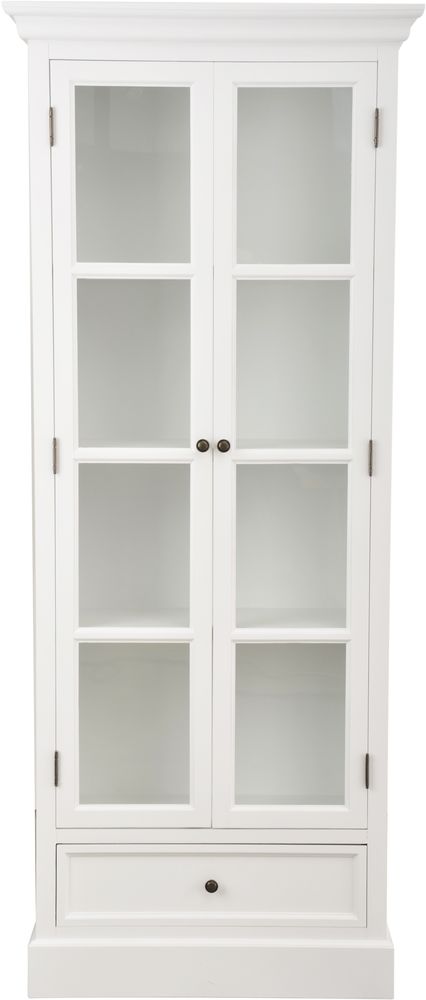 Vitrinskåp i antikvit - Bristol Vitrinskåp i antikvit - Bristol