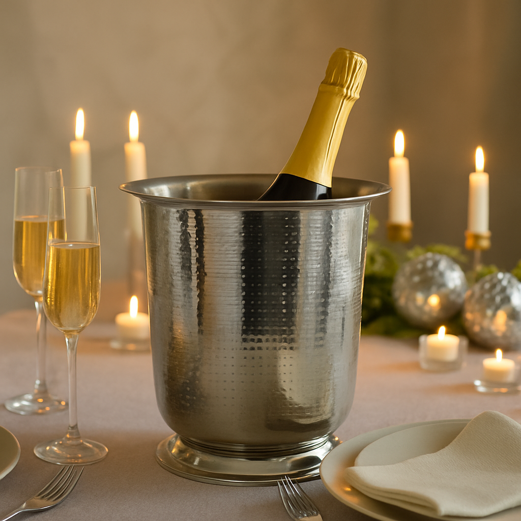 Champagnekylare krom