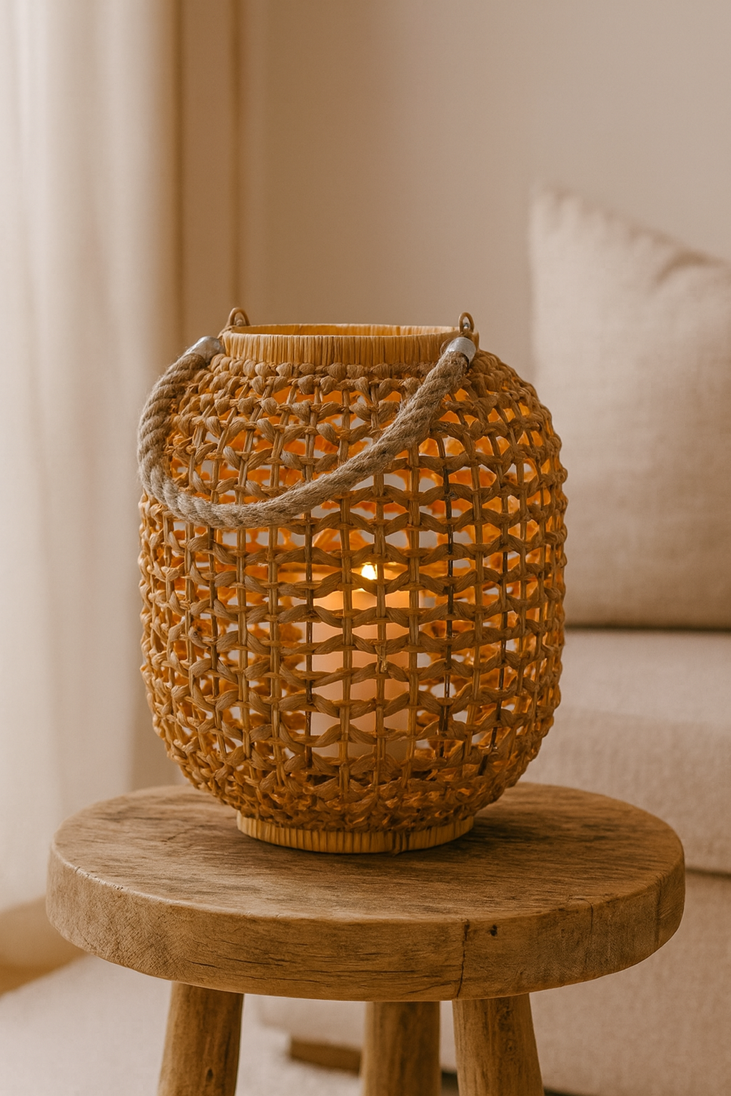 Orust ljusykta H41 cm - Natur