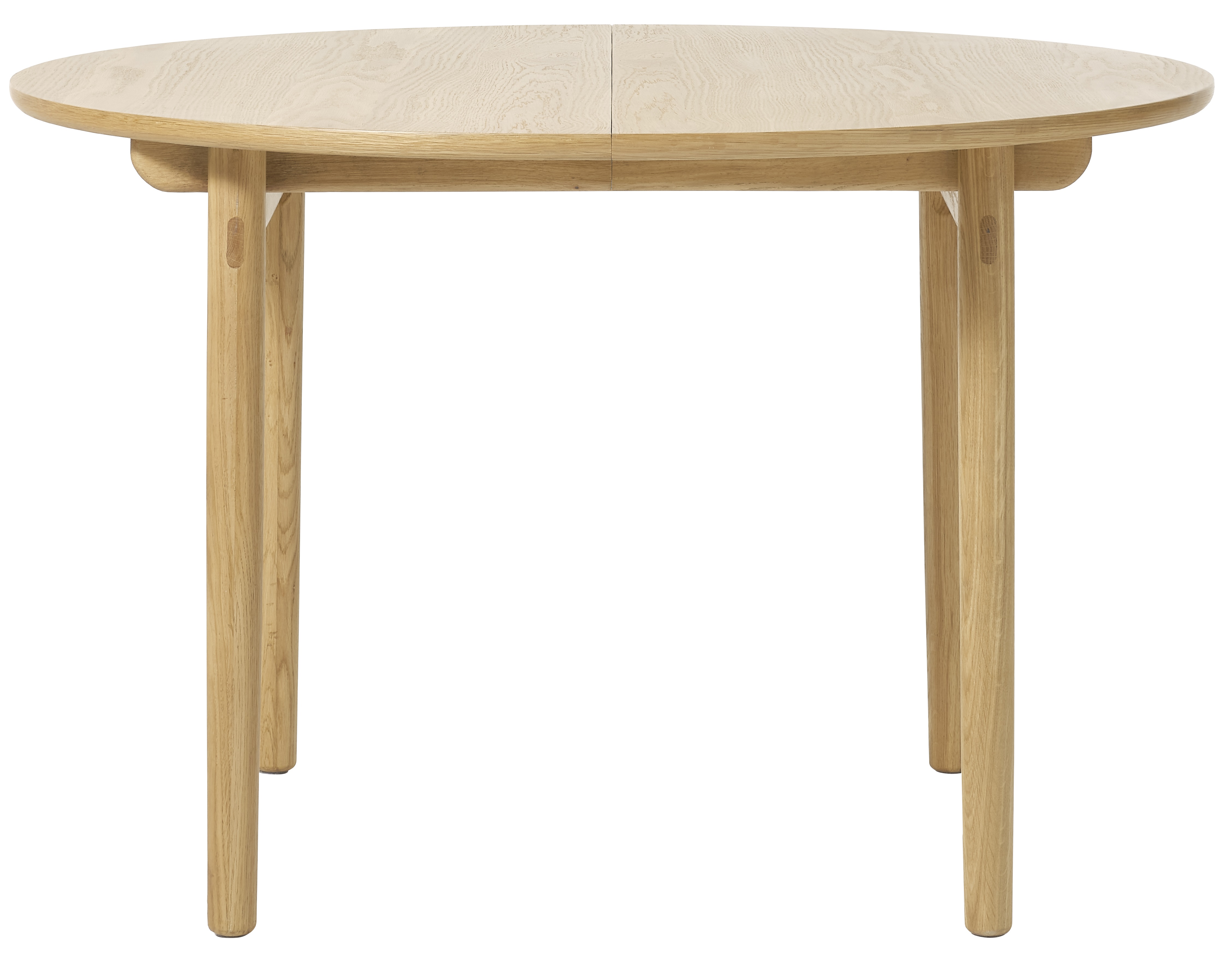 Runt matbord �120 cm i oljad ek