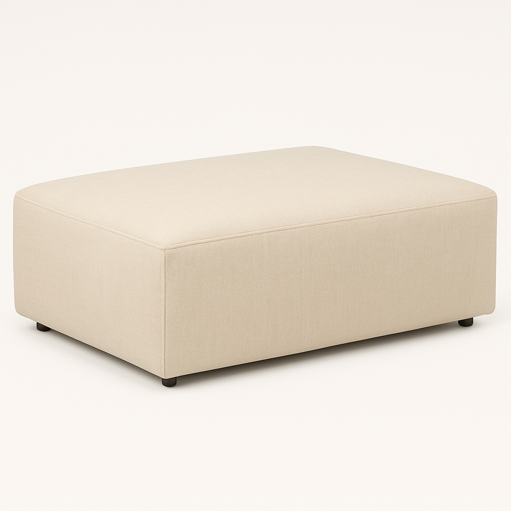 Madison fotpall - Beige