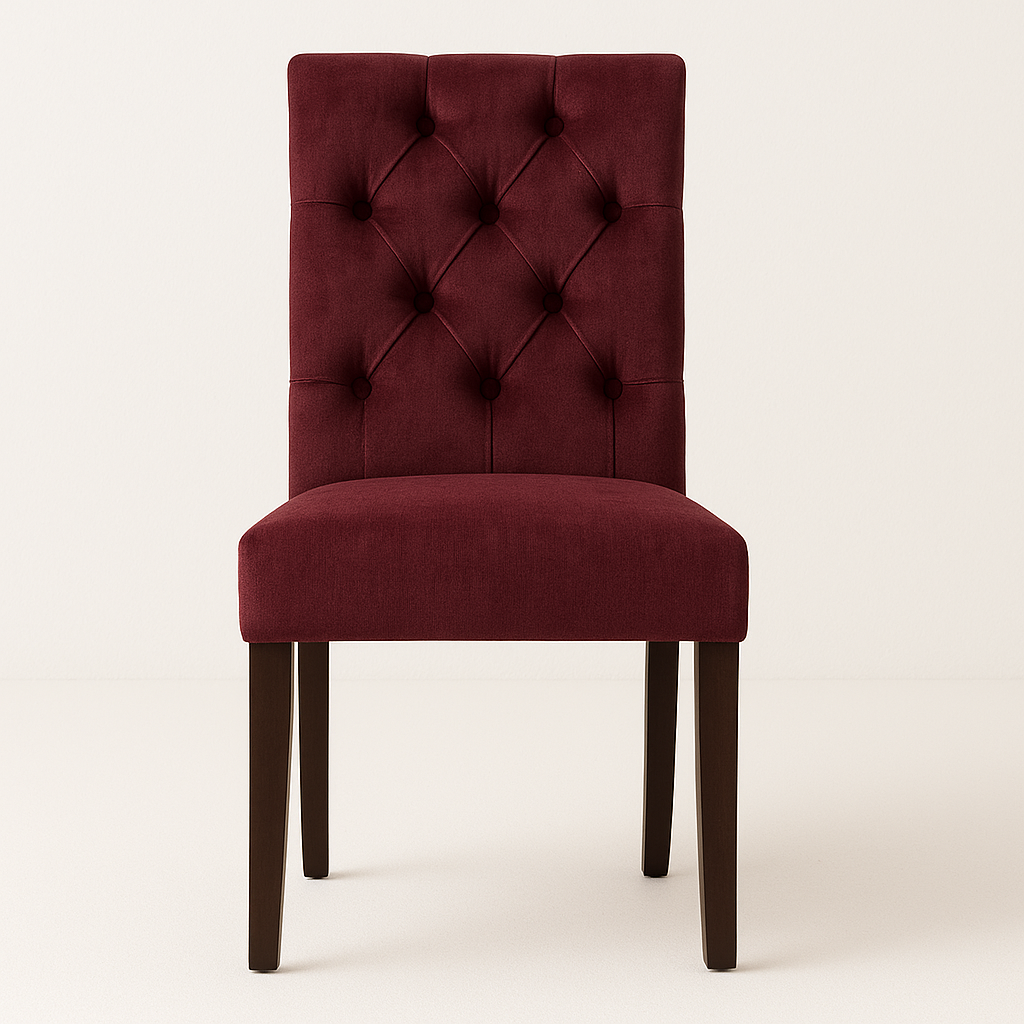 Lexington Milton matstol - Vinr�d sammet