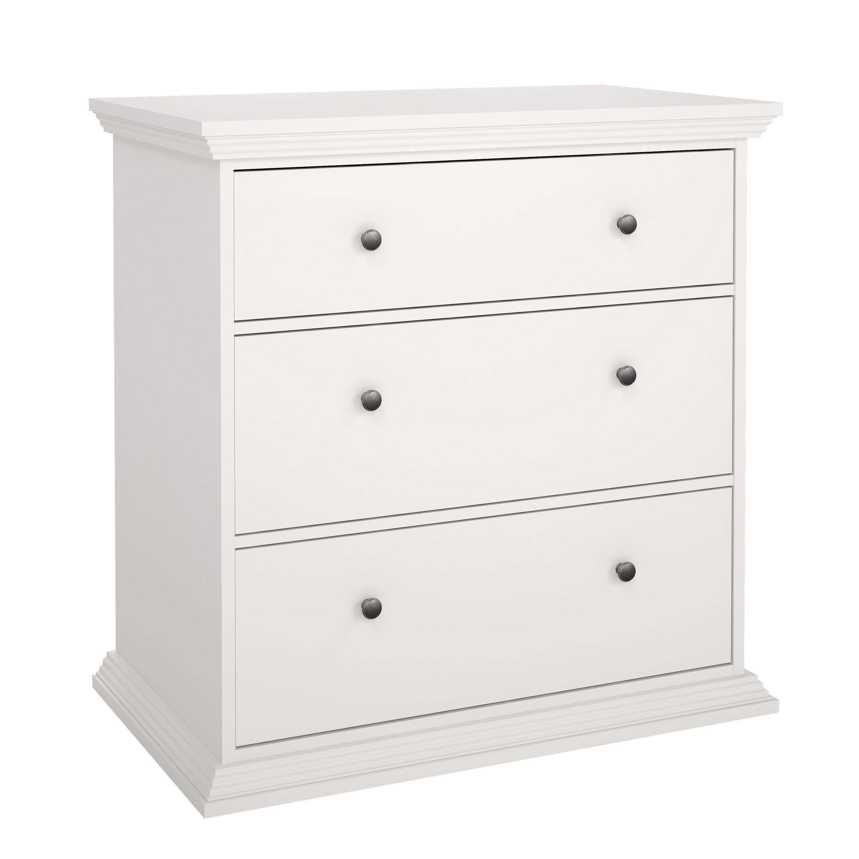 North Byr� med 3 l�dor - Vit