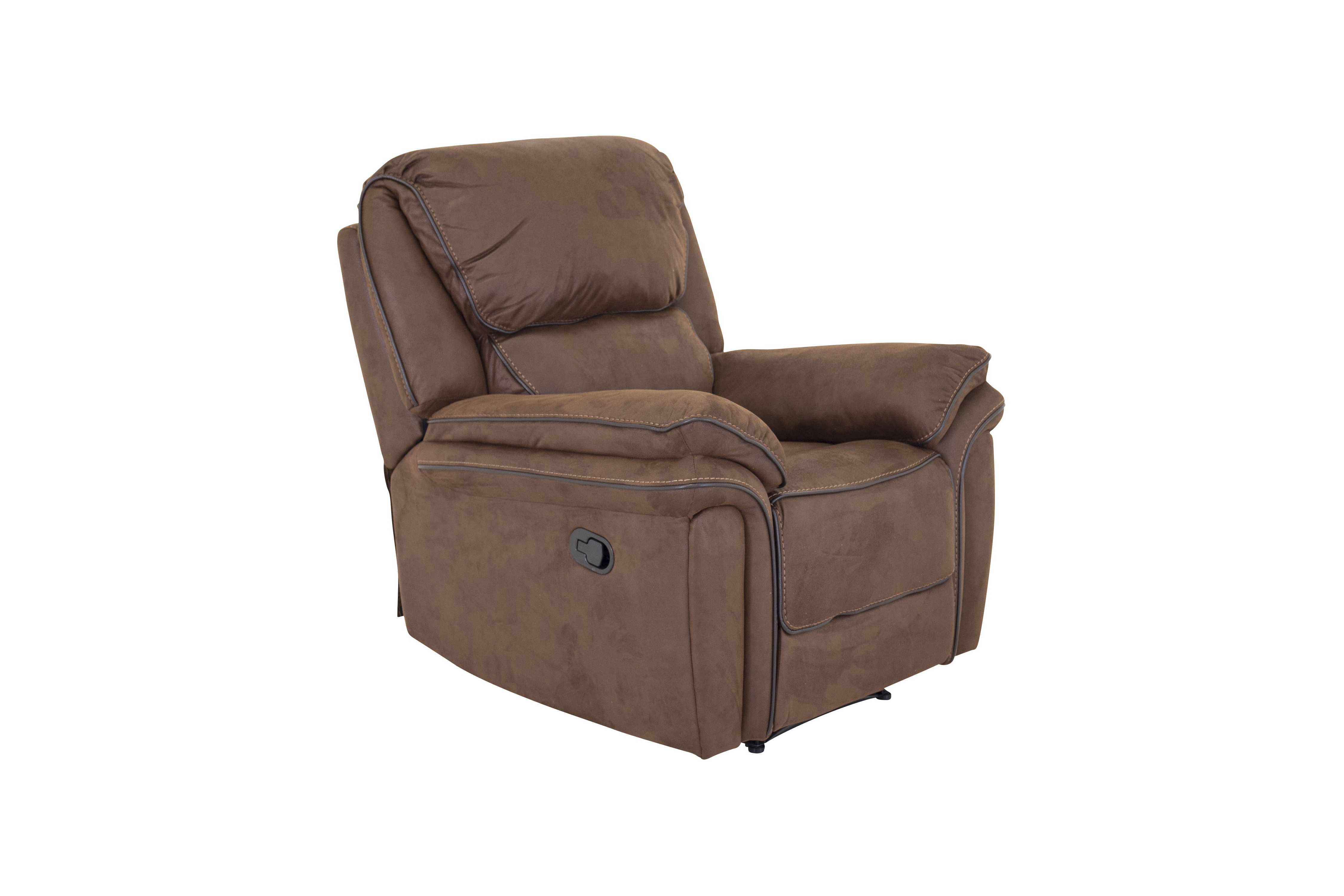 Reclinerf�t�lj brun (Mikrofiber) - Riverdale