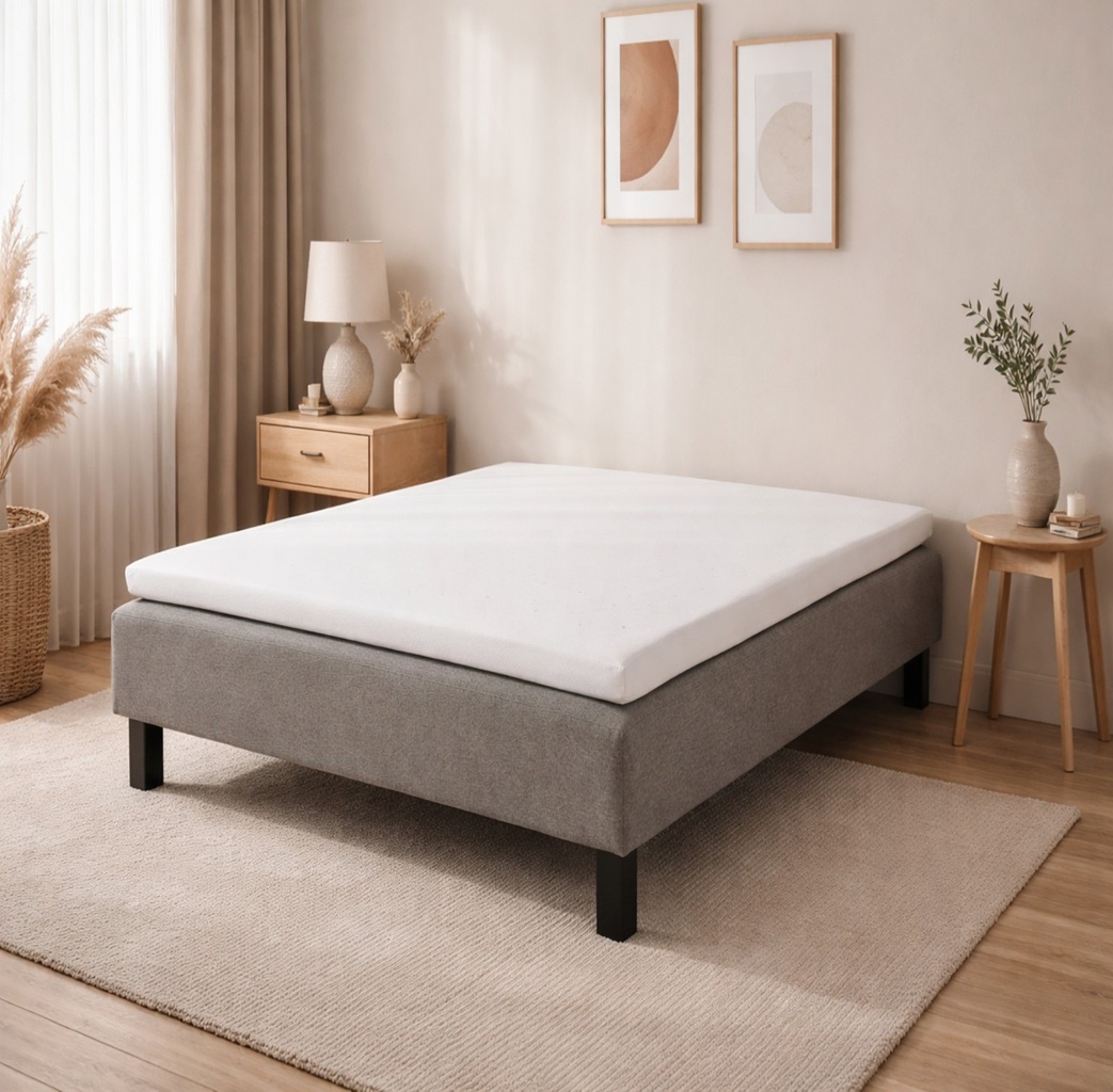 Komplett säng 80x200 cm grå - Enkelsäng med bäddmadrass och sängben Komplett säng 80x200 cm grå - Enkelsäng med bäddmadrass och sängben