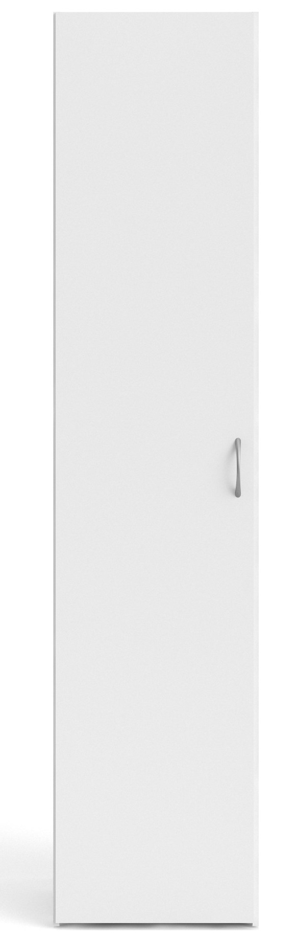 Space garderob vit - 40 cm bred - 175 cm hög Space garderob vit - 40 cm bred - 175 cm hög