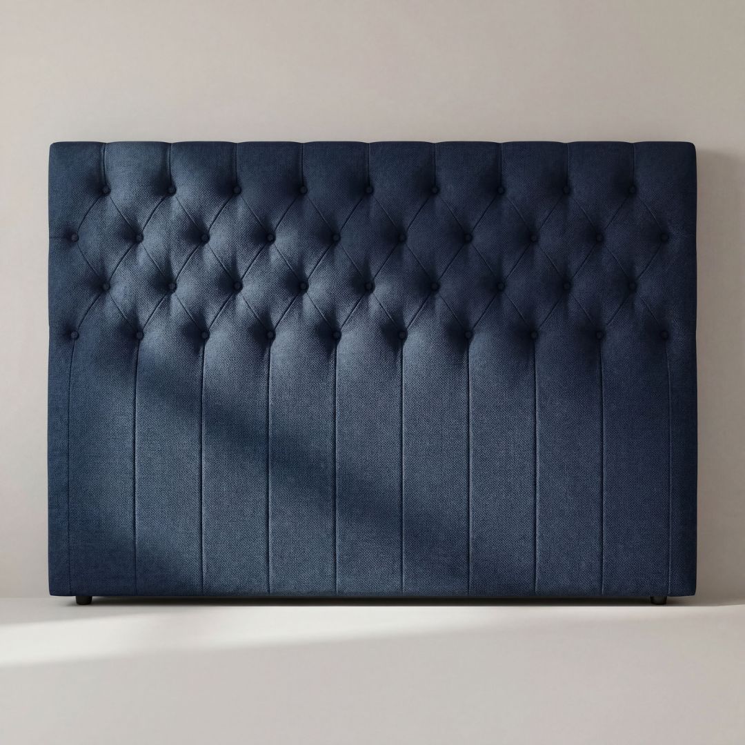 Sensation s�nggavel 120 cm med knappar | Djuph�ftad och elegant s�nggavel f�r sovrum