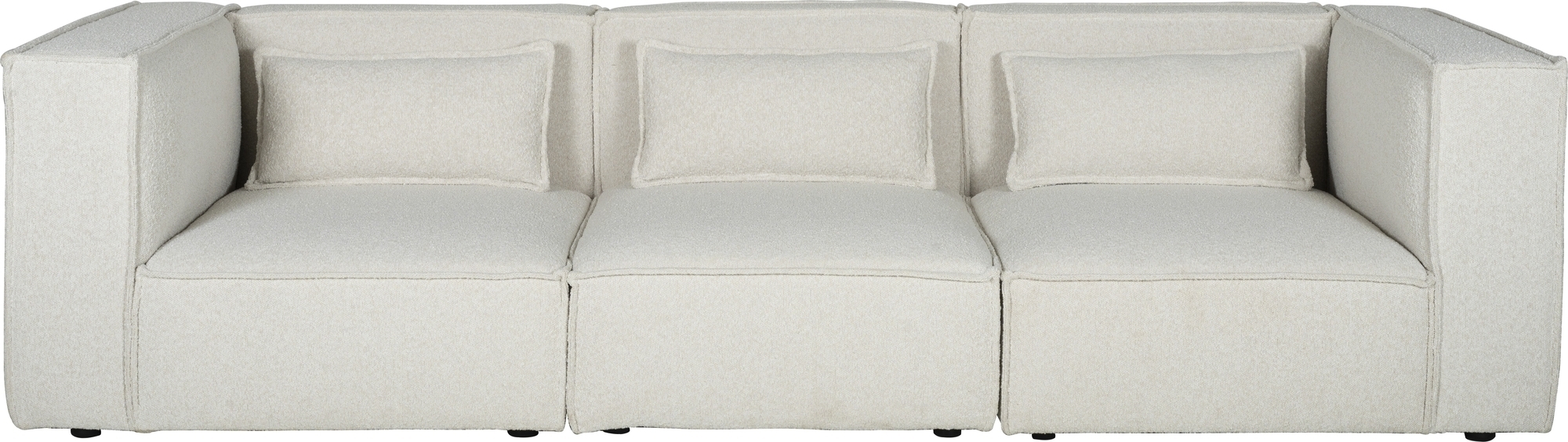 Nees modulsoffa i bouclé - 3-sits soffa i bouclè Nees modulsoffa i bouclé - 3-sits soffa i bouclè