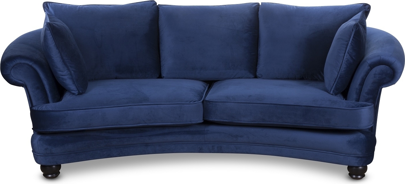 Svängd soffa Gustaf - 235 cm Svängd soffa Gustaf - 235 cm