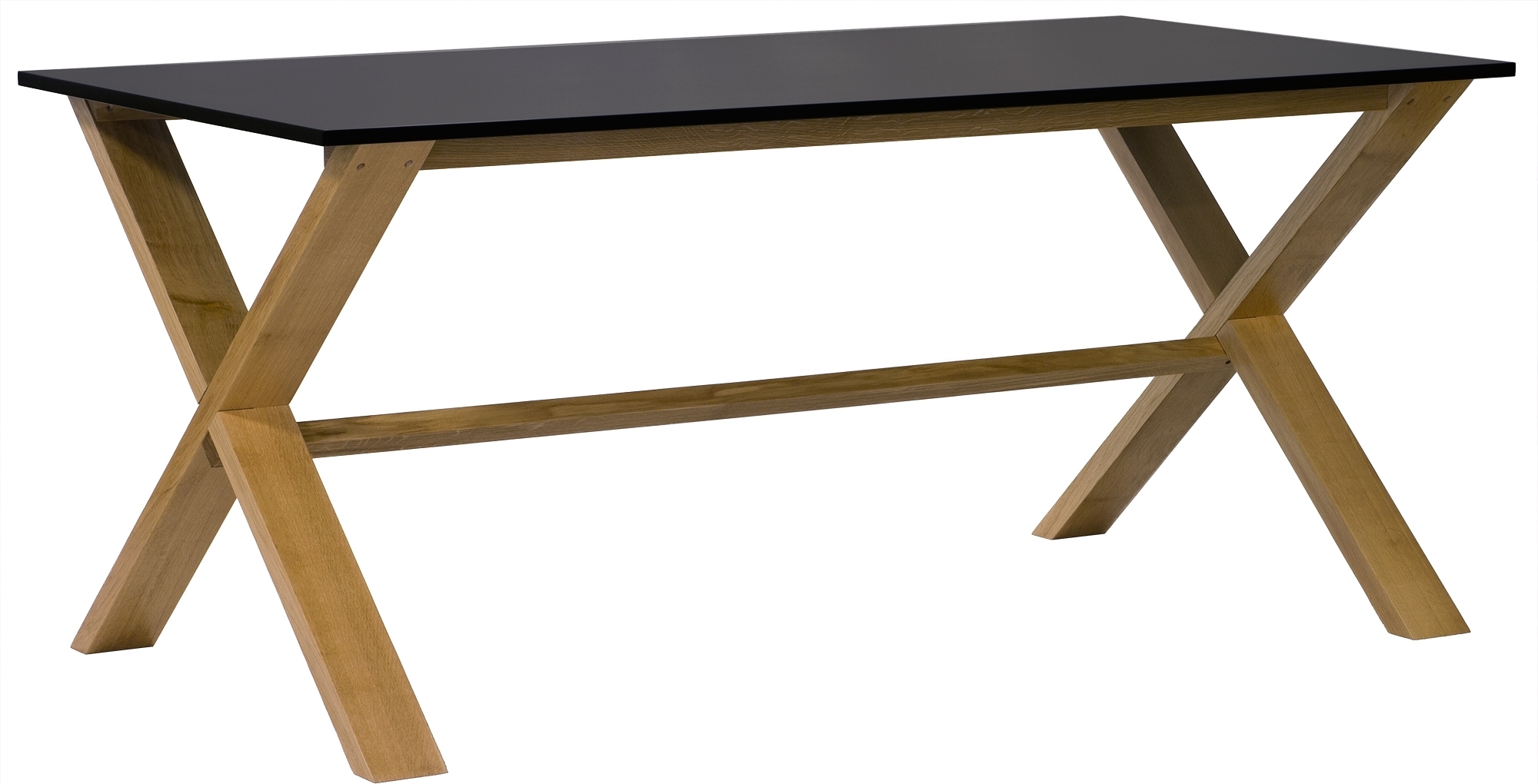 Artic matbord 140 - ek / svart