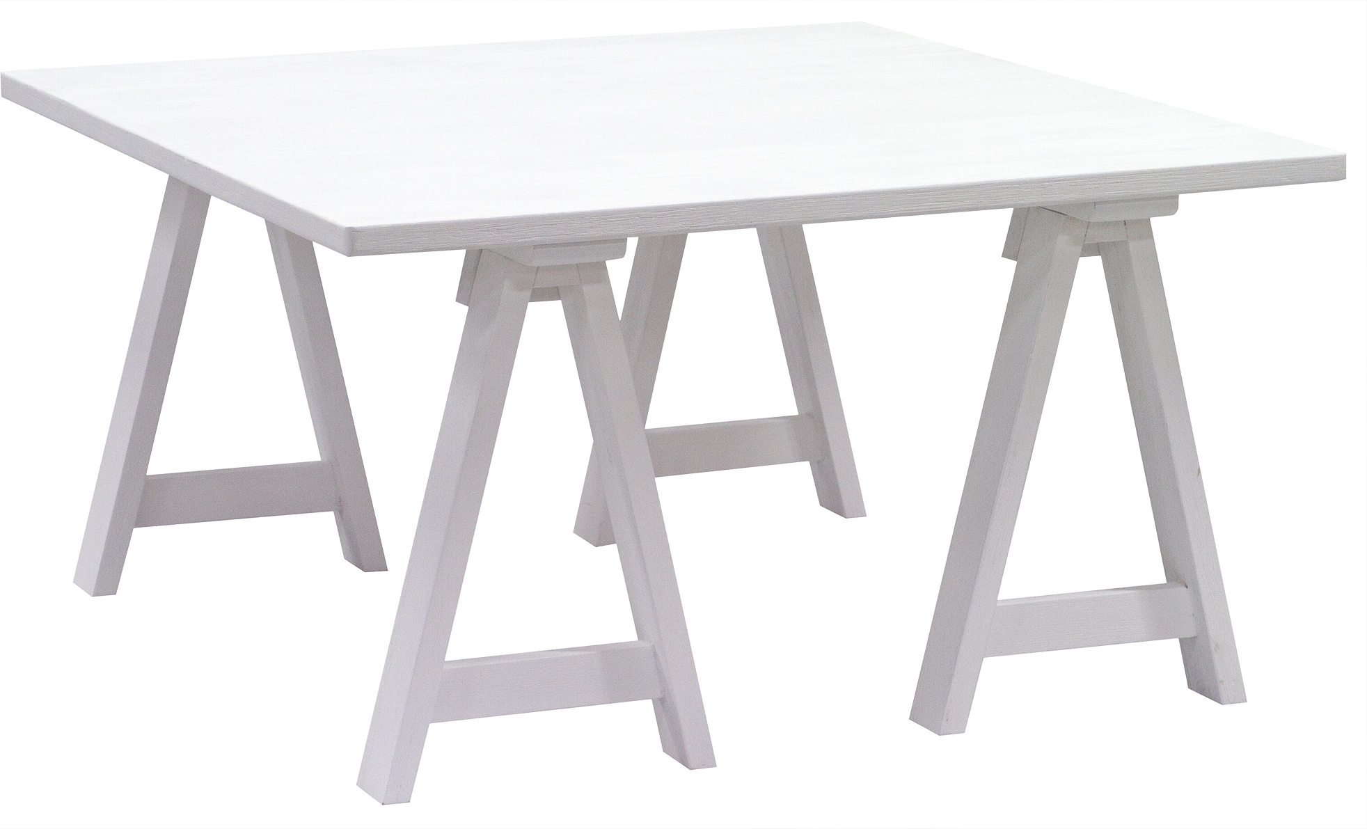 Ziro vitt soffbord 90x90 cm