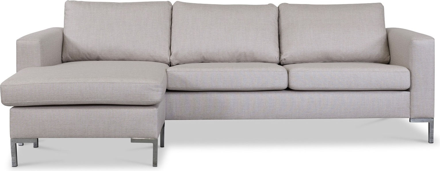 Nova Divansoffa beige - V�nster + Textilv�rd f�r m�bler