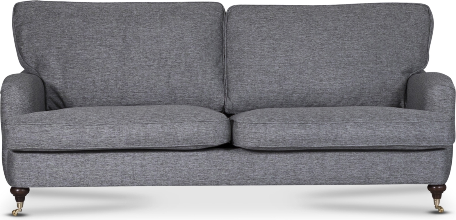 Howard Watford Deluxe 2-sits soffa i grått tyg Howard Watford Deluxe 2-sits soffa i grått tyg